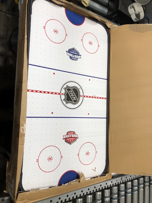 Photo 2 of EastPoint Sports Air Hockey Table Top Indoor Games and Pucks & Pushers Air Hockey Accessories 36" Tabletop Hockey with Scoreboard