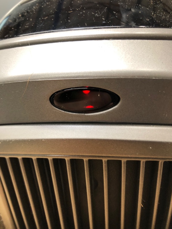 Photo 2 of *Part Only* Lasko 1500W Digital Ceramic Space Heater with Remote, 755320, Silver