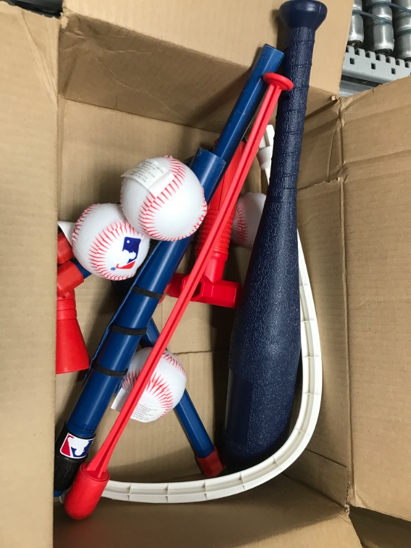 Photo 2 of Franklin Sports Grow-with-Me Kids Baseball Batting Tee + Stand Set for Youth + Toddlers - Toy Baseball, Softball + Teeball Hitting Tee Set for Boys + Girls
