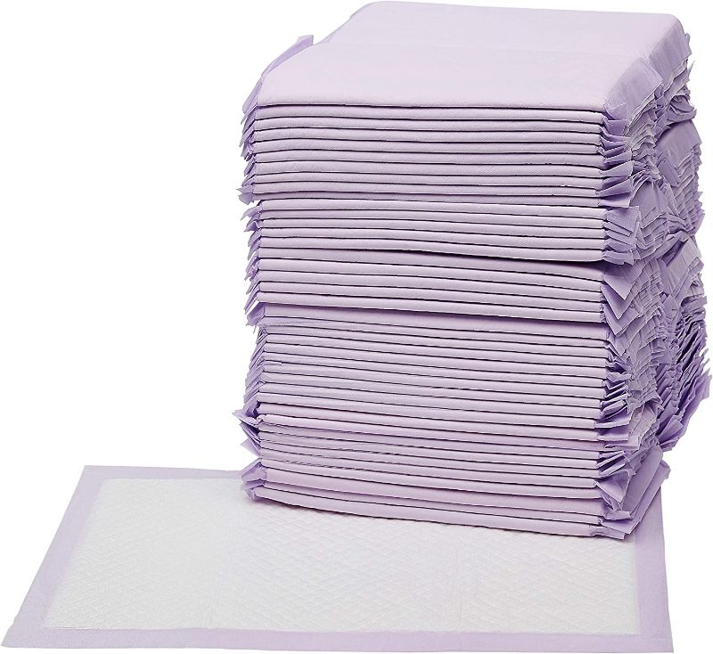 Photo 1 of Amazon Basics Cat Pad Refills for Litter Box, Fresh Scent - Pack of 100
