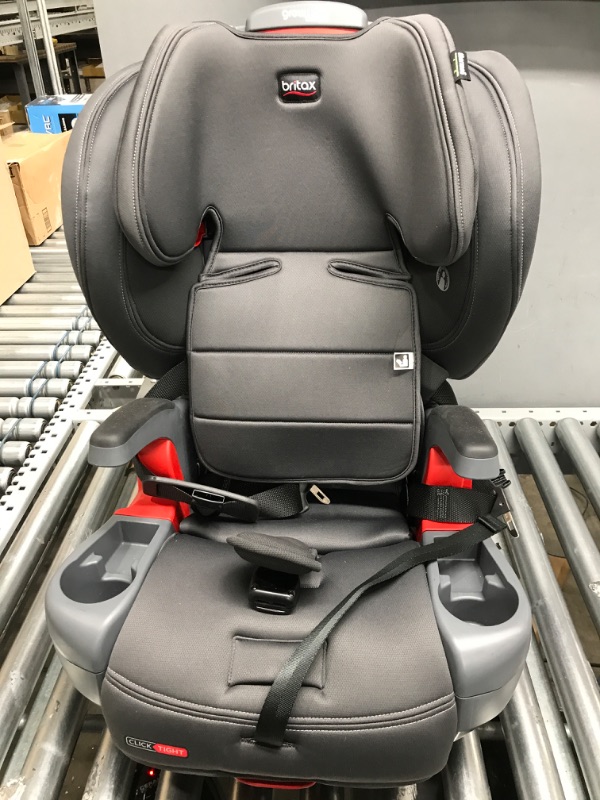 Photo 2 of Britax Grow with You ClickTight Harness-2-Booster Car Seat, Cool N Dry - Cool Flow Moisture Wicking Fabric ClickTight Cool n Dry