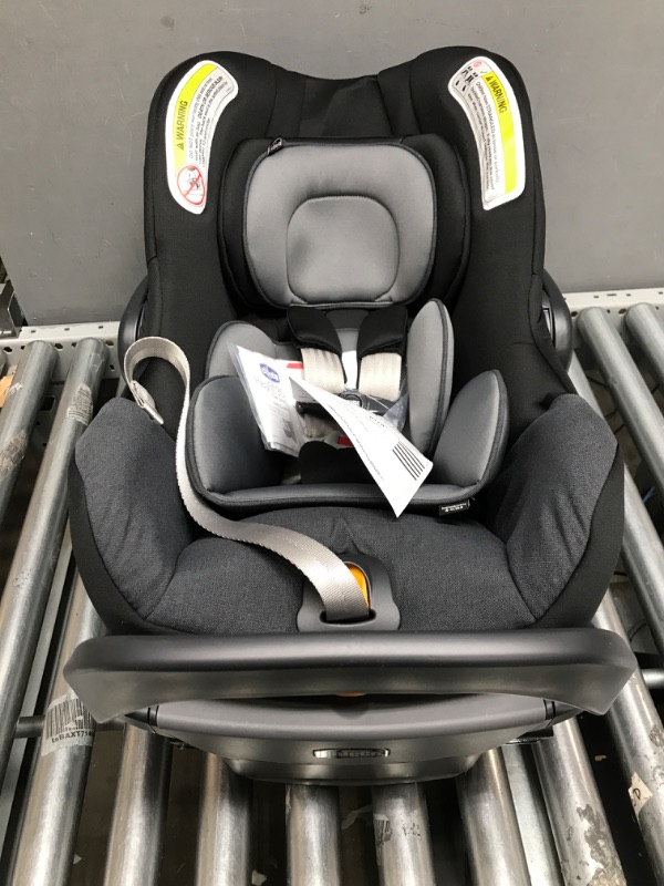 Photo 2 of Chicco KeyFit 35 Infant Car Seat - Onyx | Black Durable Woven Seat Pad Onyx