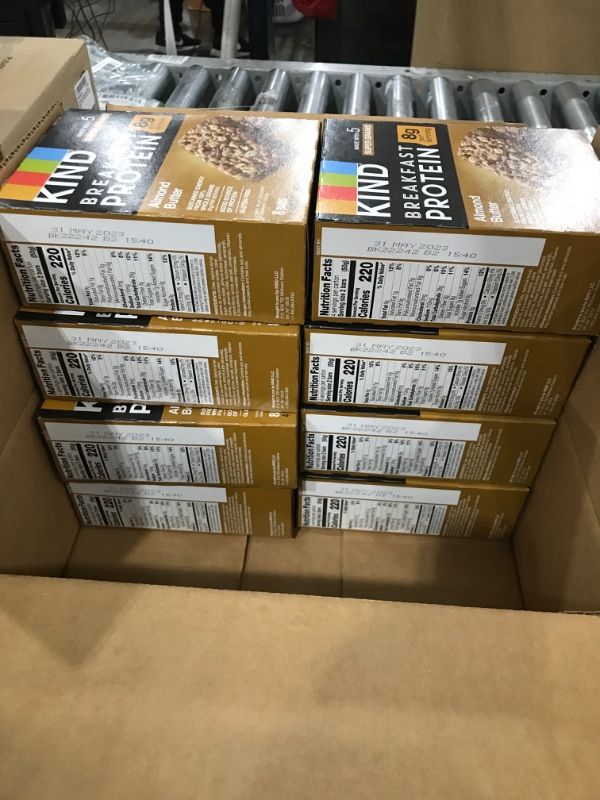 Photo 1 of KIND Breakfast Protein Bars, Almond Butter, Healthy Snacks, Gluten Free, 8g Protein, 8 Count