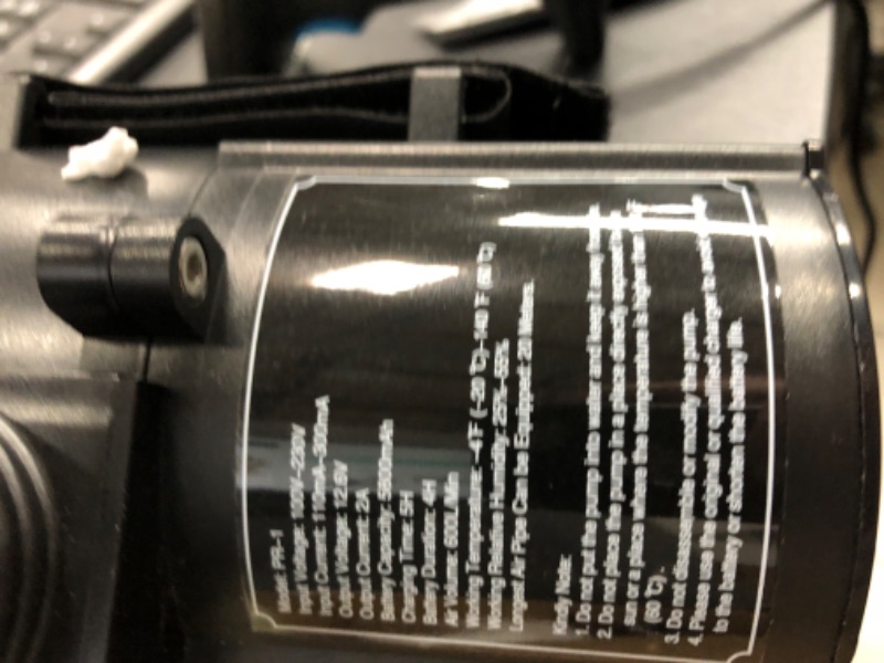 Photo 1 of Trudsafe Portable Electric PAPR Respirator System, Air Respirator for Painting, Powered Air Purifying Respirator, Dust and Industry Use, Supplied Air Respirator, Large Air Volume, Two Filters