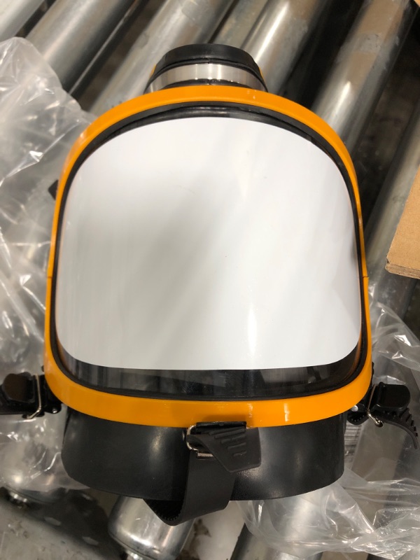 Photo 1 of Trudsafe Portable Electric PAPR Respirator System, Air Respirator for Painting, Powered Air Purifying Respirator, Dust and Industry Use, Supplied Air Respirator, Large Air Volume, Two Filters
