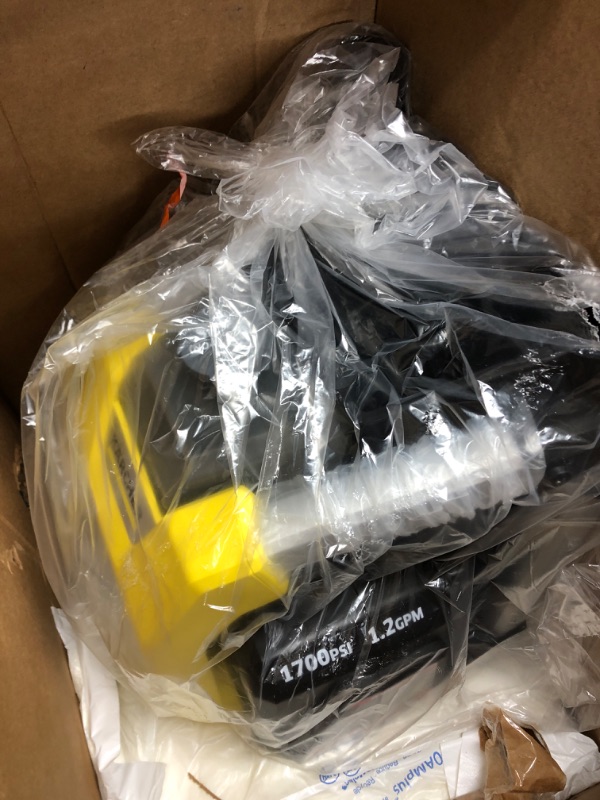 Photo 1 of Karcher K1700 1700 PSI 1.2 GPM TruPressure Electric Pressure Washer - 2125 Max PSI Power Washer with 3 Nozzles for Cleaning Cars, Siding, Driveways, Fencing, & More