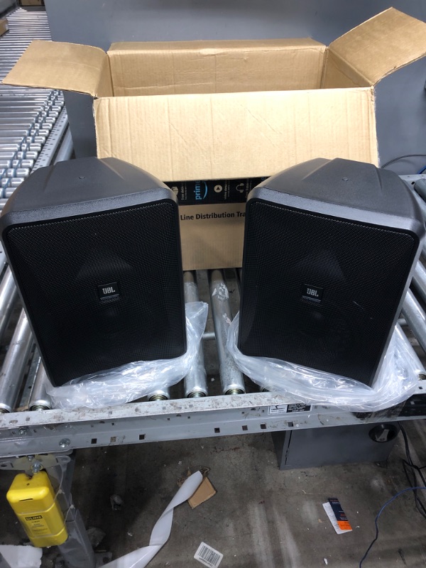 Photo 3 of JBL Professional Control 28-1 High Output Indoor/Outdoor Background/Foreground Speaker, Black & Control 25-1 Compact Indoor/Outdoor Background/Foreground Speaker, Black, Sold as Pair Black 8-Inch High/Low-impedance Speaker + Speaker, Black