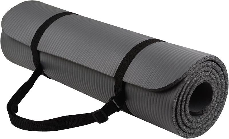 Photo 1 of BalanceFrom All Purpose 1/2-Inch Extra Thick High Density Anti-Tear Exercise Yoga Mat 