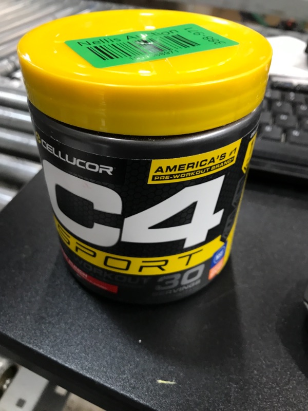 Photo 2 of Cellucor C4 Sport Pre Workout Powder Fruit Punch - NSF Certified for Sport | 30 Servings Fruit Punch (Sport) 30 Servings (Pack of 1)