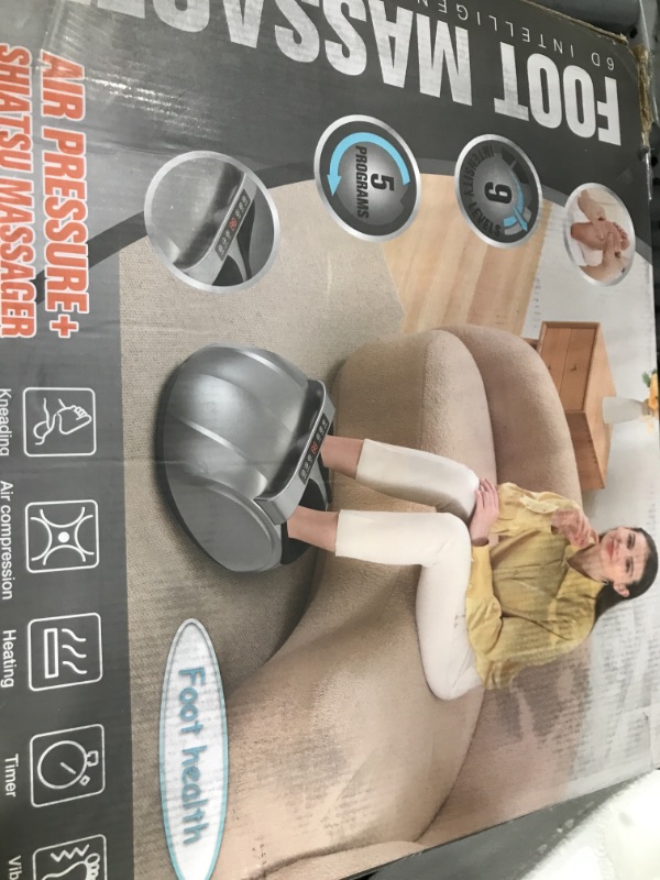 Photo 1 of 
foot massager with remote