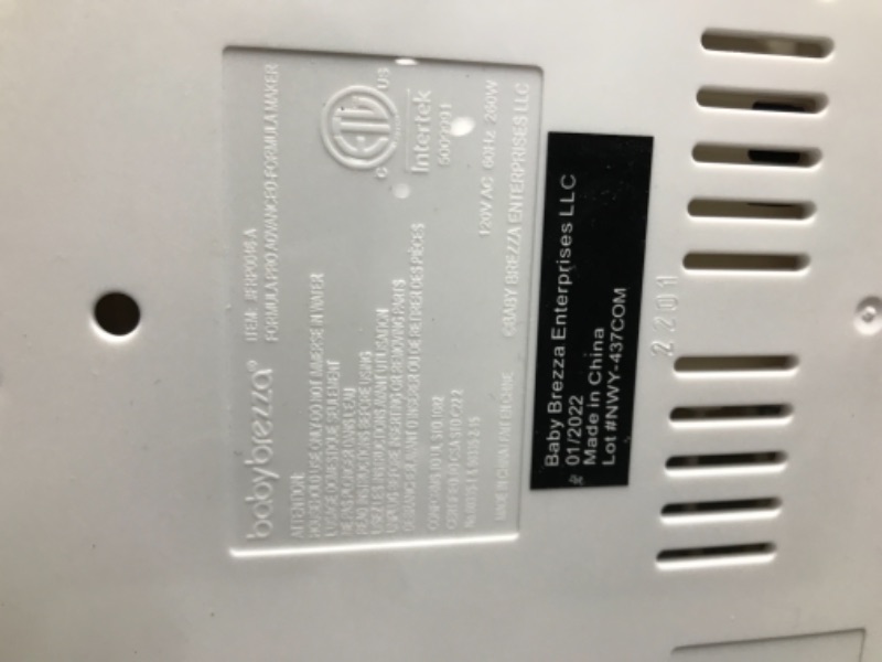 Photo 1 of New and Improved Baby Brezza Formula Pro Advanced Formula Dispenser Machine - Automatically Mix a Warm Formula Bottle Instantly - Easily Make Bottle with Automatic Powder Blending