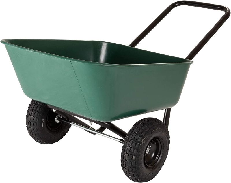 Photo 1 of ***parts only***Garden Star 70019 Garden Barrow Dual-Wheel Wheelbarrow/Garden Cart
