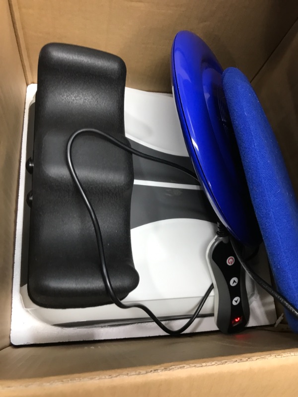 Photo 4 of Chi Miracle Machine 2.0, Electric Swing Massager for Vitality, Swivel Disc, Cushion, Deep Ankle Rest, Multi Speed with Auto Shut Off, Sleep, Swollen Ankles, Fibromyalgia