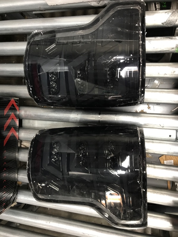 Photo 1 of LED Tail Lights for Ford F150 2018-2020 w/Turn Signals Brake Reverse Light DRL, Smoked Rear Lights Assembly for Ford Raptor (Not Fit BLIND Model & Factory LED Version)