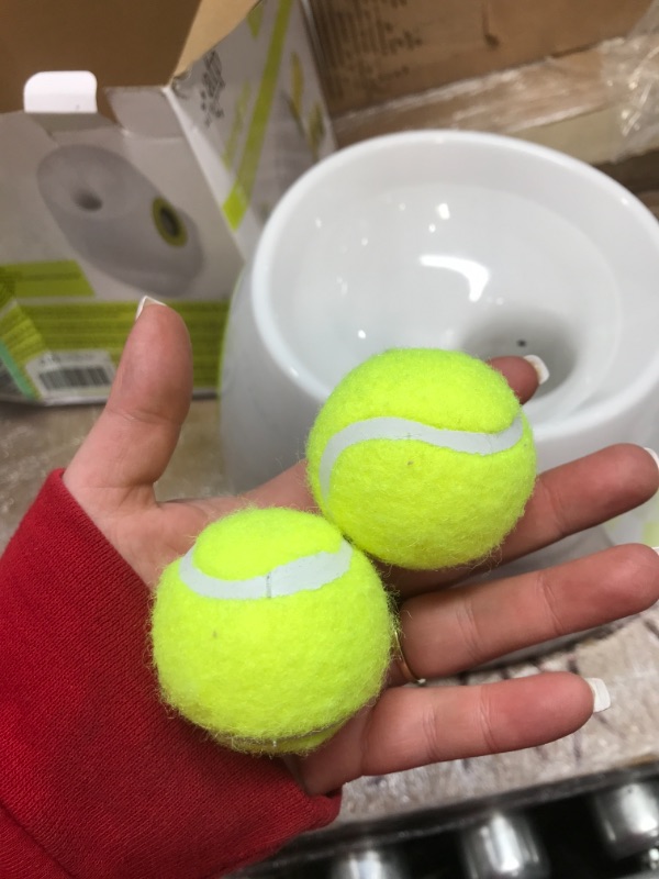 Photo 2 of All for Paws Interactive Automatic Ball Launcher for Dogs, Dog Tennis Ball Throwing Machine for Small, Medium Large Size, 3 Balls Included Mini Size