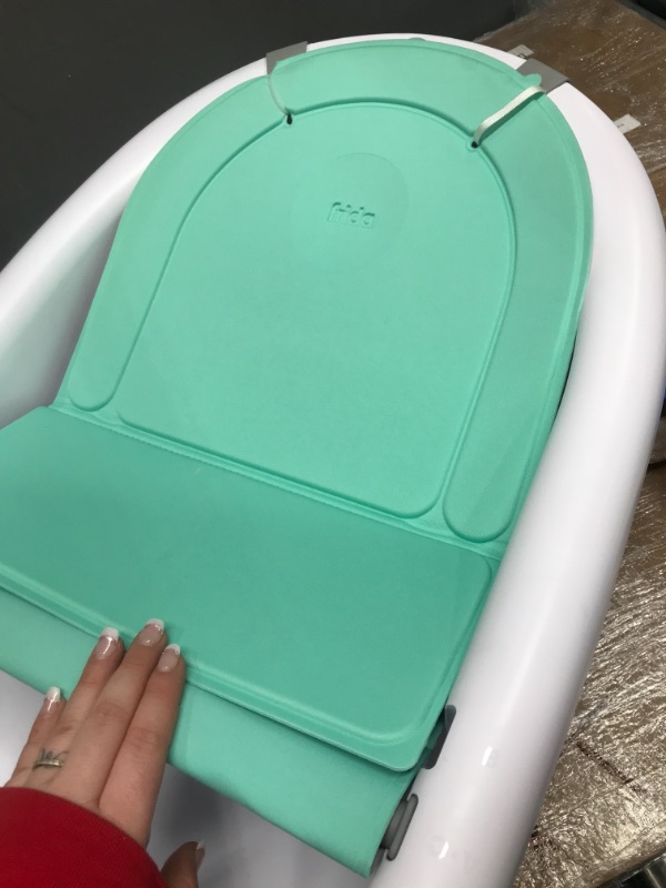 Photo 3 of 4-in-1 Grow-with-Me Bath Tub by Frida Baby Transforms Infant Bathtub to Toddler Bath Seat with Backrest for Assisted Sitting in Tub