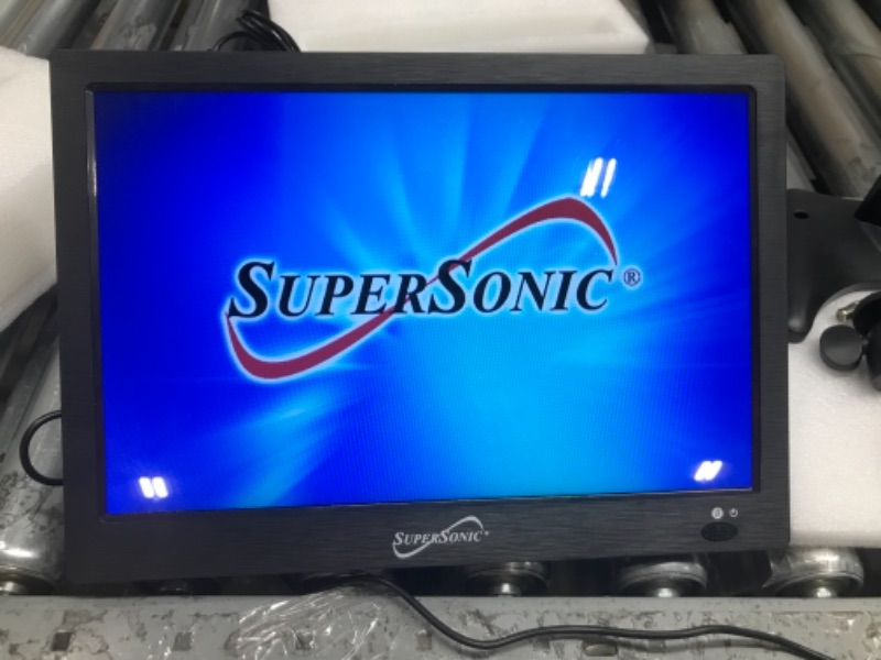 Photo 6 of *** POWERS ON *** Supersonic SC-1310TV 13" Portable LED TV with Remote Control AC/DC