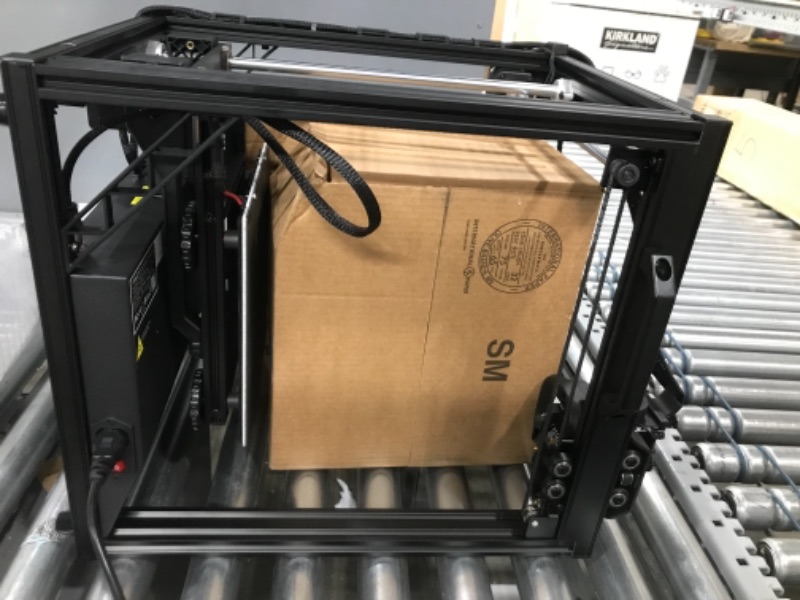 Photo 8 of *** USED*** Official Creality Ender 5 S1 3D Printer Upgrade with 250mm/s Printing Speed 300°C High-Temperature Nozzle Direct Extruder CR Touch Auto Leveling Kit, Dual Z Axes Stable Cube Frame 8.66x8.66x11.02in