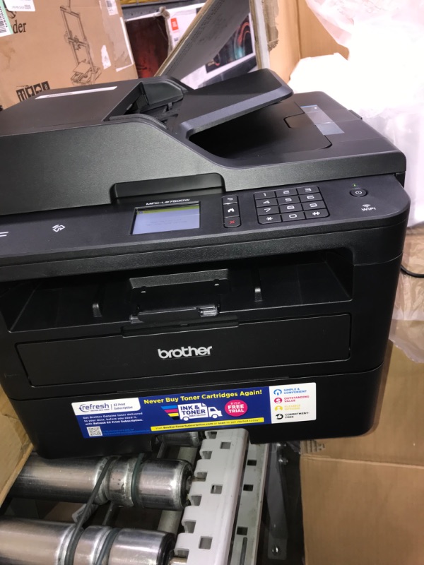 Photo 2 of Brother MFC-L2750DW Monochrome Laser Printer All-In-One with Wireless, Network Ready and USB, Refresh Subscription Eligible