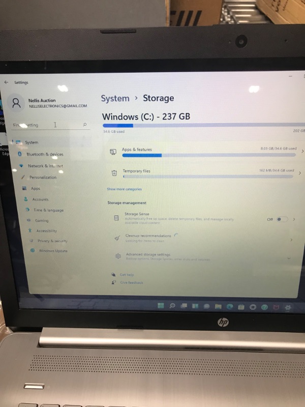 Photo 8 of HP 17 Laptop PC, 11 Generation Intel Core, 4 GB RAM, 256 GB SSD, UHD Graphics, 17.3" HD+ Display, Windows 11 Home, Wi-Fi & Bluetooth Combo, 7 Ports, Long Battery Life, HD Webcam (17-by4025nr, 2022)