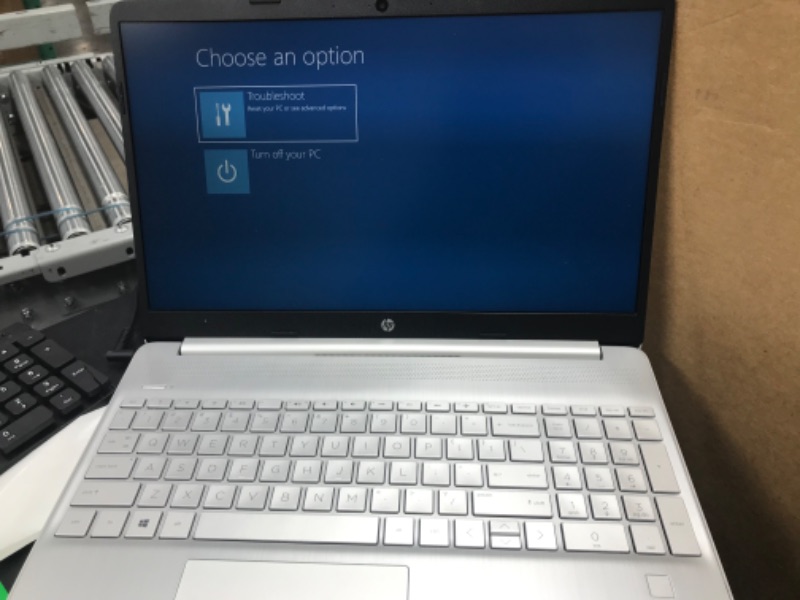 Photo 4 of *LOCKED*HP 15.6" Full HD (1920 x 1080) Laptop, Intel Core i5-1135G7, 8GB RAM, 256GB SSD, Windows 10 Home, Natural Silver