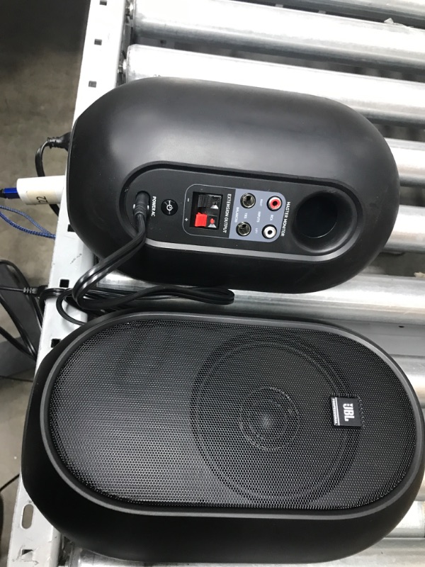 Photo 4 of JBL Professional 1 Series 104-BT Compact Desktop Reference Monitors with Bluetooth, Black, Sold as Pair 4.5-inch Speaker Pair Studio Monitor