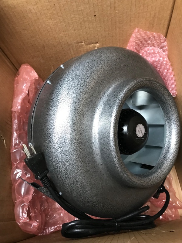 Photo 4 of 10-inch 754 CFM Centrifugal Inline Duct Fan with Variable Speed Controller for Indoor Garden Ventilation 10 inch