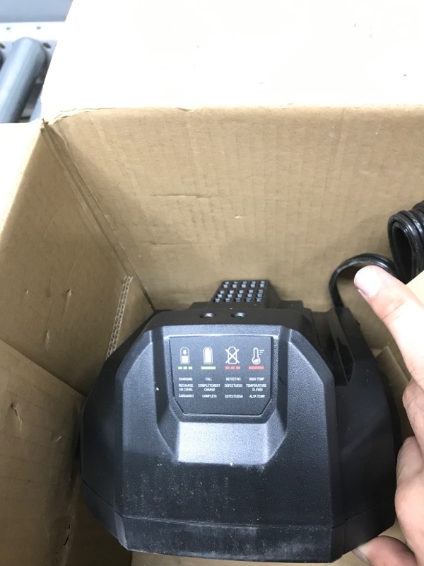 Photo 1 of EGO POWER+ 56V Lithium-ion 650CFM Variable-Speed Turbo Cordless Leaf Blower with 15-Inch POWERLOAD Carbon Fiber Split Shaft String Trimmer 4.0Ah Battery and Charger Included