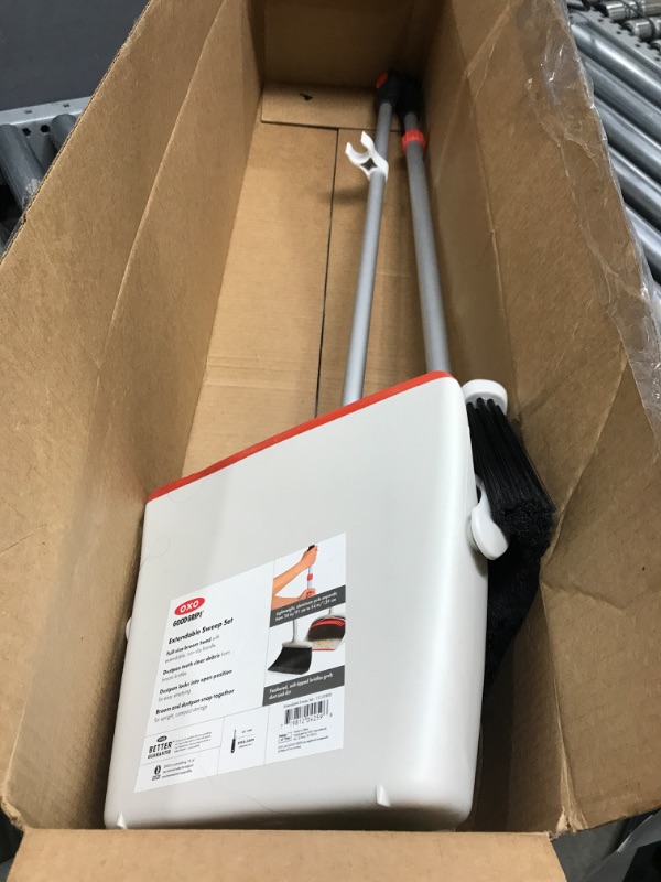 Photo 1 of OXO Good Grips Large Sweep Set with Extendable Broom