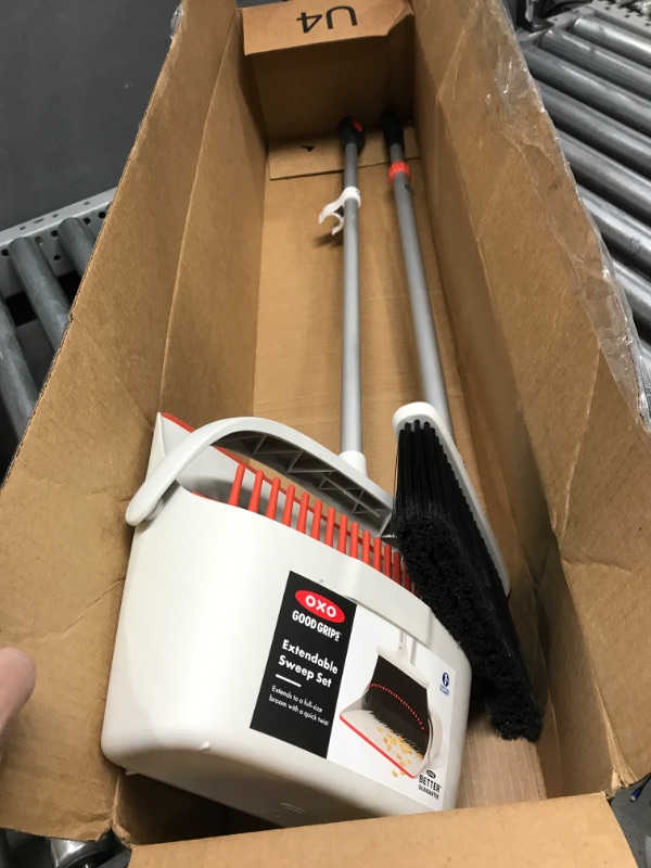 Photo 1 of OXO Good Grips Large Sweep Set with Extendable Broom