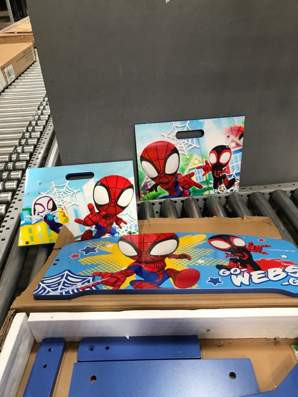 Photo 2 of Delta Children Kids Convertible Activity Bench - Greenguard Gold Certified, Marvel Spidey and His Amazing Friends