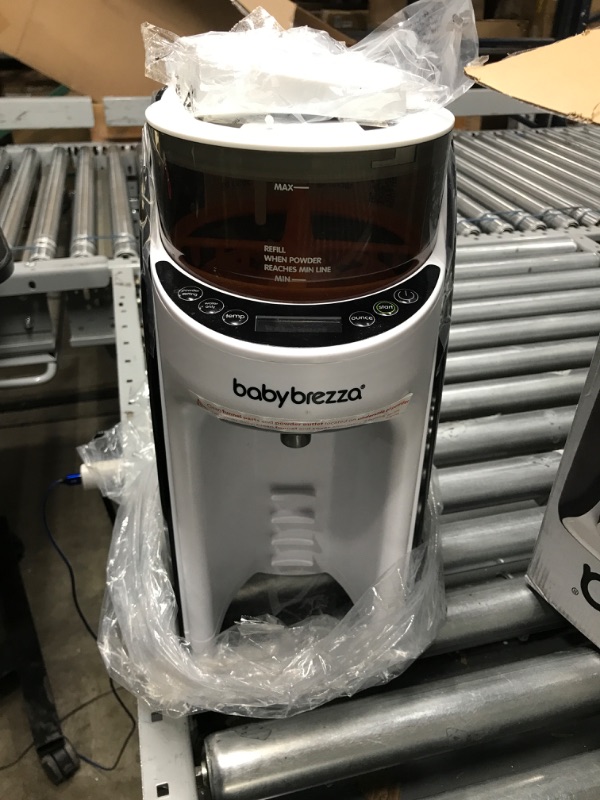 Photo 3 of ***TESTED POWER ON***New and Improved Baby Brezza Formula Pro Advanced Formula Dispenser Machine - Automatically Mix a Warm Formula Bottle Instantly - Easily Make Bottle with Automatic Powder Blending