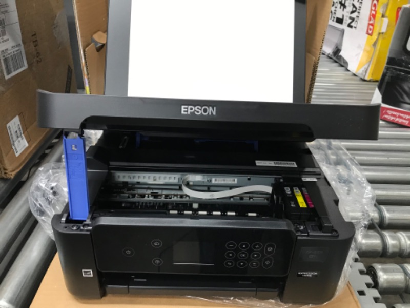 Photo 7 of Epson Expression Home XP-4105 Wireless All-in-One Color Inkjet Printer for Home Office, Black - Print Copy Scan - 2.4" Color LCD, 10.0 ipm, 5760 x 1440 dpi, Auto 2-Sided Printing, Voice-Activated