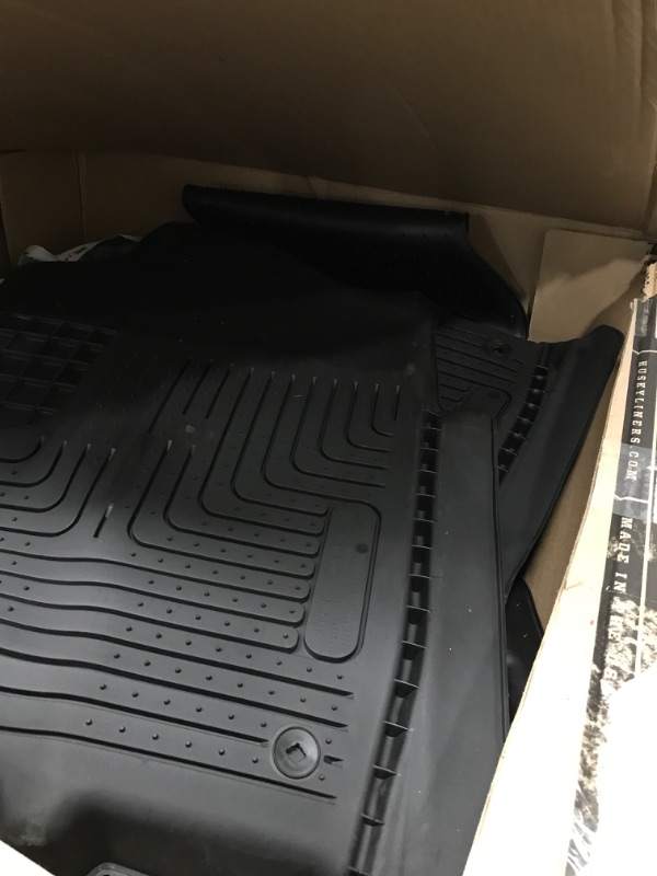 Photo 2 of Husky Liners | X-ACT Contour Series | Front & 2nd Seat Floor Liners, Black | 53638 | Fits 2019 - 2022 Ram 2500/3500 Crew Cab