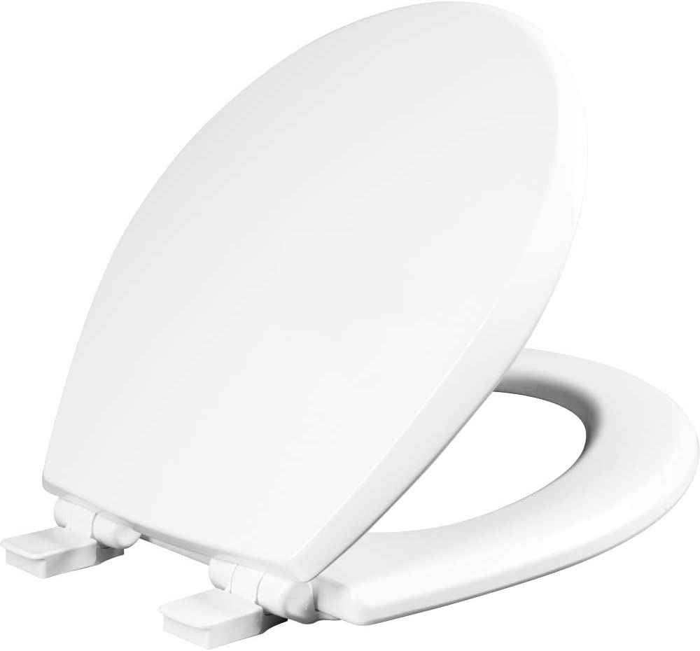 Photo 1 of (NOT EXACT MODEL!)
Mayfair 847SLOW 000 Kendall Slow-Close, Removable Enameled Wood Toilet Seat That Will Never Loosen, 1 Pack - ROUND - Premium Hinge, White