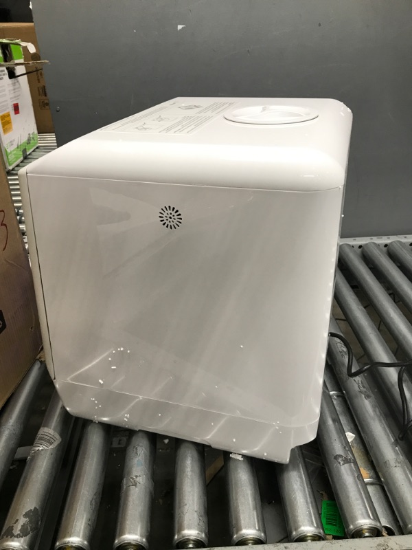 Photo 6 of ***USED***   ecozy Portable Dishwasher Countertop, Mini dishwasher with a Built-in 5L Water Tank, No Hookup Needed, 6 Programs, Extra Dry Function for Apartments, Camping and RV, White