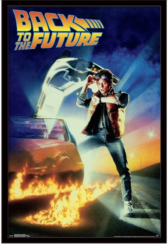 Photo 1 of ***MAJOR DAMAGE*** Trends International Back to the Future - One Sheet Wall Poster, 22.375" x 34", Black Framed Version