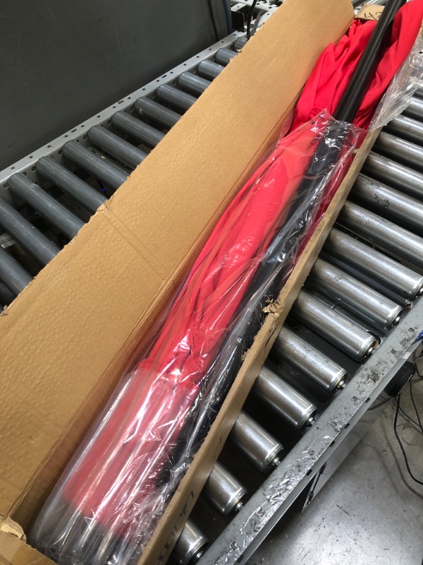 Photo 1 of ABCCANOPY Premium Patio Umbrellas 7.5' Red 7.5FT Red