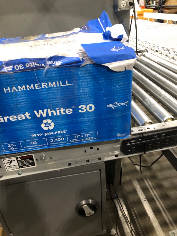 Photo 3 of Hammermill Printer Paper, Great White 30% Recycled Paper, 11 x 17-5 Ream (2,500 Sheets) - 92 Bright, Made in the USA, 086750C 5 Ream | 2500 Sheets Ledger (11x17)