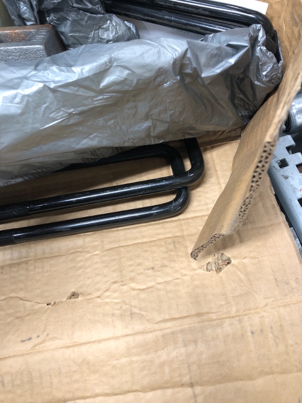 Photo 1 of Superlift | 4949 | 4" Block Kit with Rear Lift Blocks, U-Bolts, & Hardware | Fits 2003-2018 Dodge Ram 3500 4WD