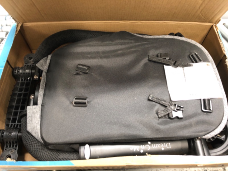 Photo 1 of Dream On Me Lightweight And Compact Coast Rider Stroller With One Hand Easy Fold, Adjustable Handles And Soft Ride Wheels, Grey