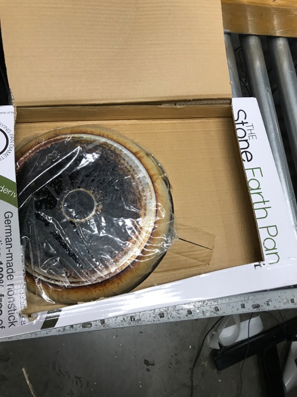 Photo 2 of 12" Stone Earth Frying Pan and Lid Set by Ozeri, with 100% APEO & PFOA-Free Stone-Derived Non-Stick Coating from Germany