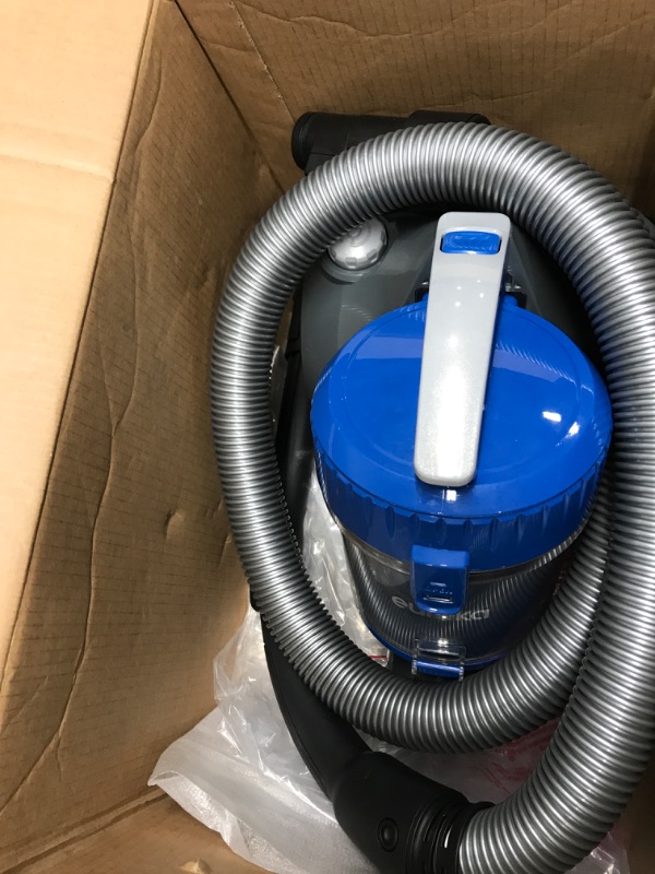 Photo 2 of eureka WhirlWind Bagless Canister Vacuum Cleaner, Lightweight Vac for Carpets and Hard Floors, Blue Bagless Blue