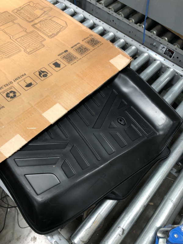 Photo 2 of SMARTLINER All Weather Custom Fit Black 3 Row & Cargo Liner Behind The 2nd Row Floor Mat Liner Set Compatible with 2020-2023 Kia Telluride with 2nd Bucket Seats Without Center Console