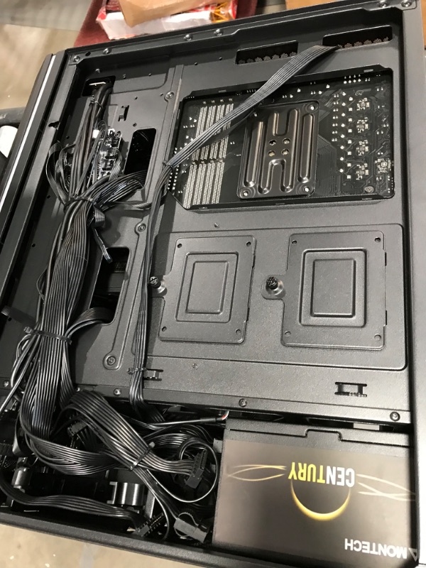 Photo 6 of PARTS ONLY NEEDS PROFESSIONAL REPAIR MISSING REAM (SEE NOTES)
Skytech Chronos Gaming PC Desktop – AMD Ryzen 7 5800X 3.8 GHz, RTX 3080, 1TB NVME Gen4 SSD, 16G DDR4 3200, 850W Gold PSU, 360mm AIO, AC Wi-Fi, Windows 10 Home 64-bit 5800X | 3080