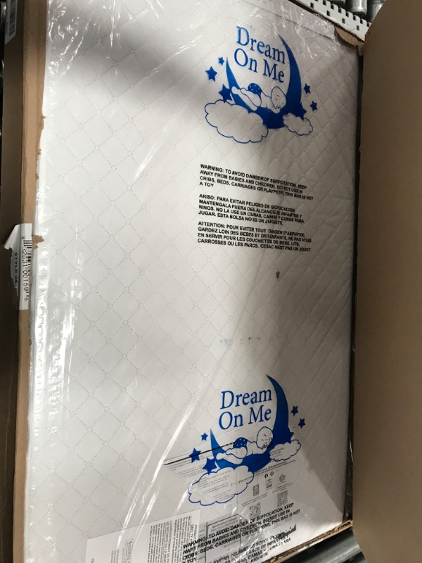 Minor damage due to opening item *** Dream On Me Sunset 3” Extra Firm