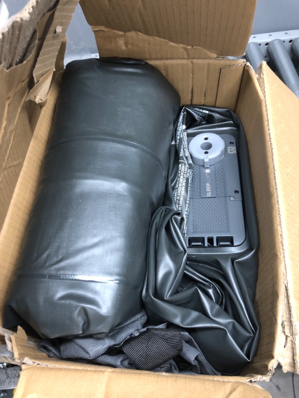 Photo 2 of ****USED, TESTED AND WORKS****  SLEEPLUX Durable Inflatable Air Mattress with Built-in Pump, Pillow and USB Charger Queen 22"