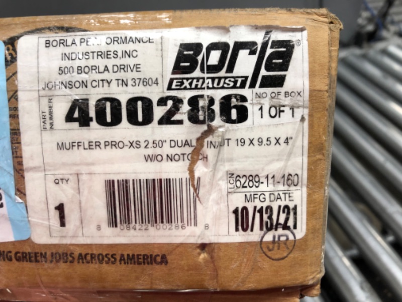 Photo 4 of Borla 400286 ProXS Muffler Metallic, 4 inch