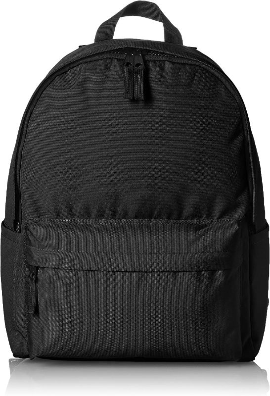 Photo 1 of amazon basics classic backpack, black 