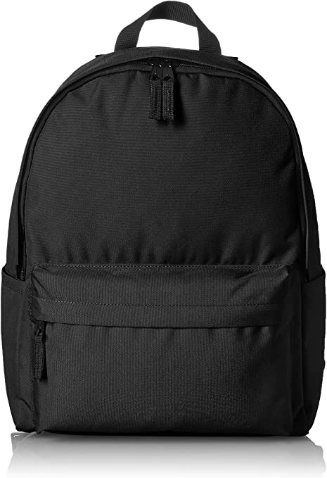 Photo 1 of AMAZON BASICS CLASSIC SCHOOL BACKPACK - BLACK
